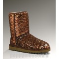 Bottes Ugg incroyable-181 court Sparkles Classique d'automne